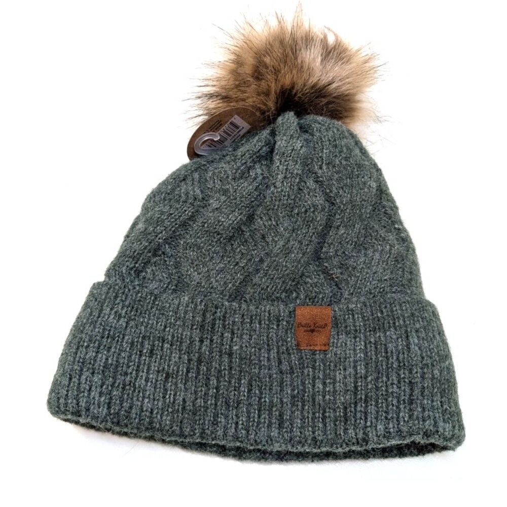 Britt's Knits Mainstay PomPom Hat NWT